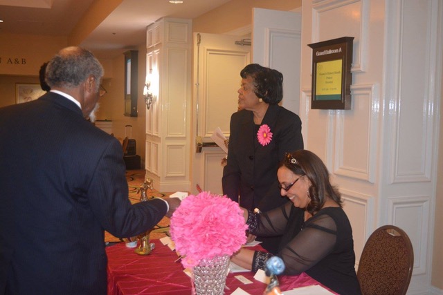 Photograph from an AAWHMP honors ceremony
