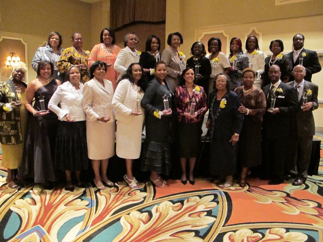 Photograph from an AAWHMP honors ceremony