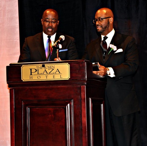 Photograph from an AAWHMP honors ceremony