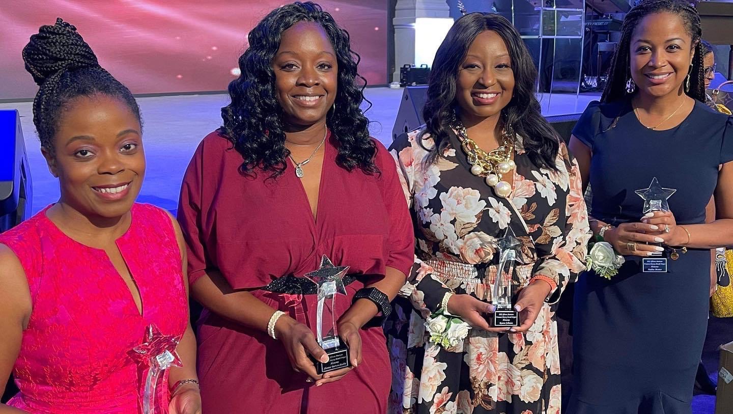 Photograph from an AAWHMP honors ceremony