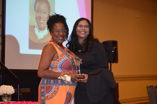 Photograph from an AAWHMP honors ceremony