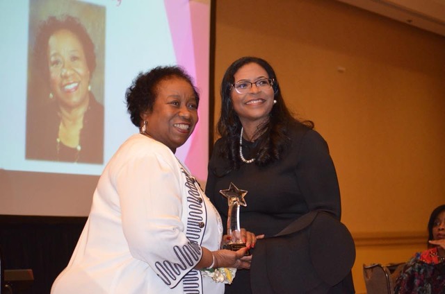 Photograph from an AAWHMP honors ceremony