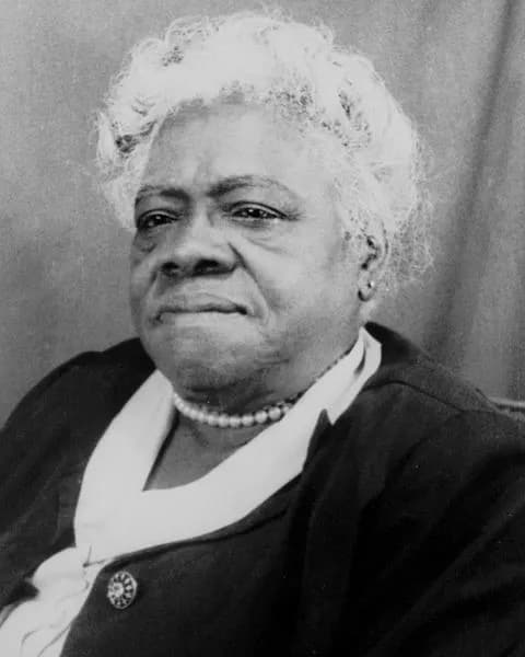 Portrait of Mary McLeod Bethune